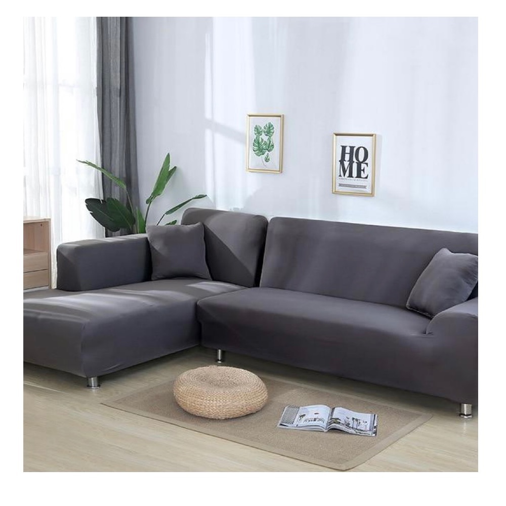 NEW Miracle Sofa Slip Cover Dark Gray